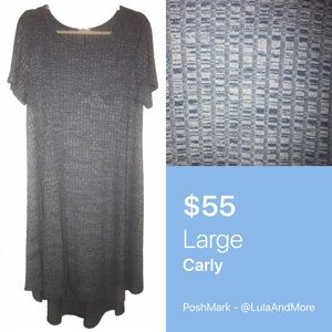 🆕 LuLaRoe Large Carly Hi-Lo Swing Dress - NWT